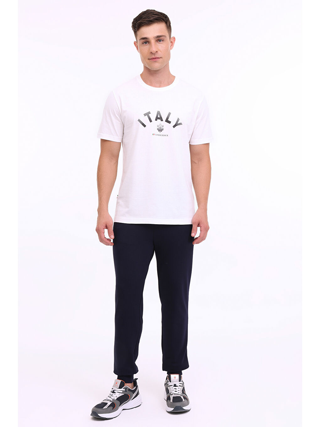 ML AUSTIN 11SD1044 4PR Beyaz Erkek Kısa Kol Tişört-2