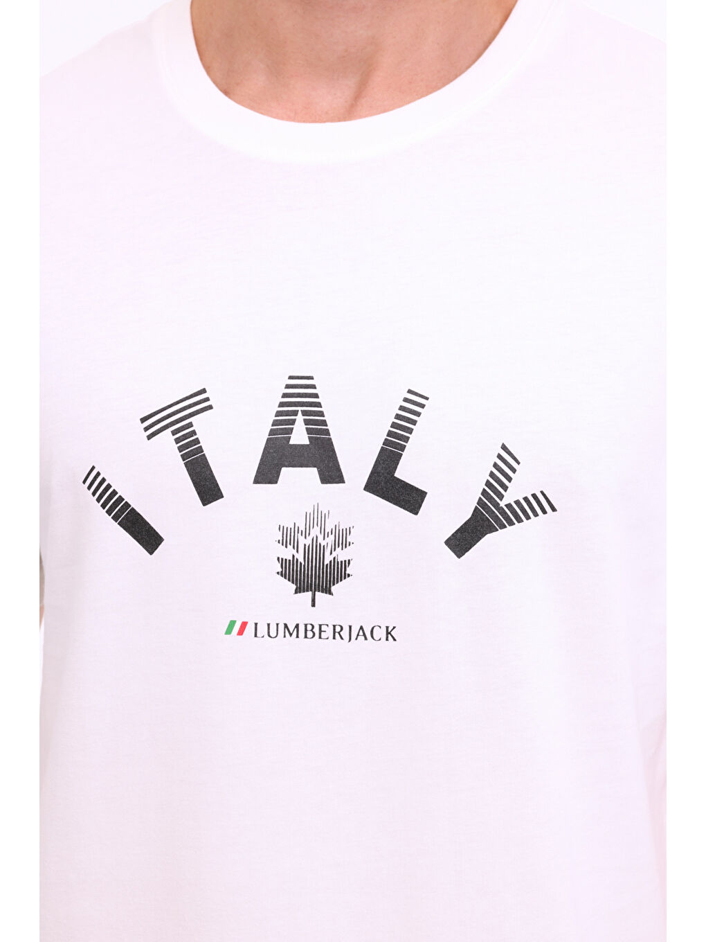 ML AUSTIN 11SD1044 4PR Beyaz Erkek Kısa Kol Tişört-3