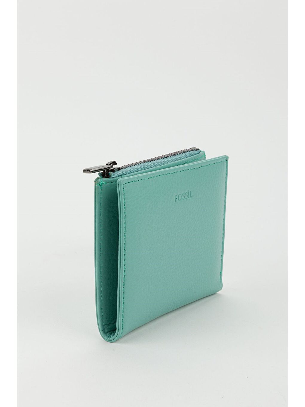 Turkuaz Kutulu Hakiki Deri Kırmızı Kadın El Portföyü Kartlık Cüzdan