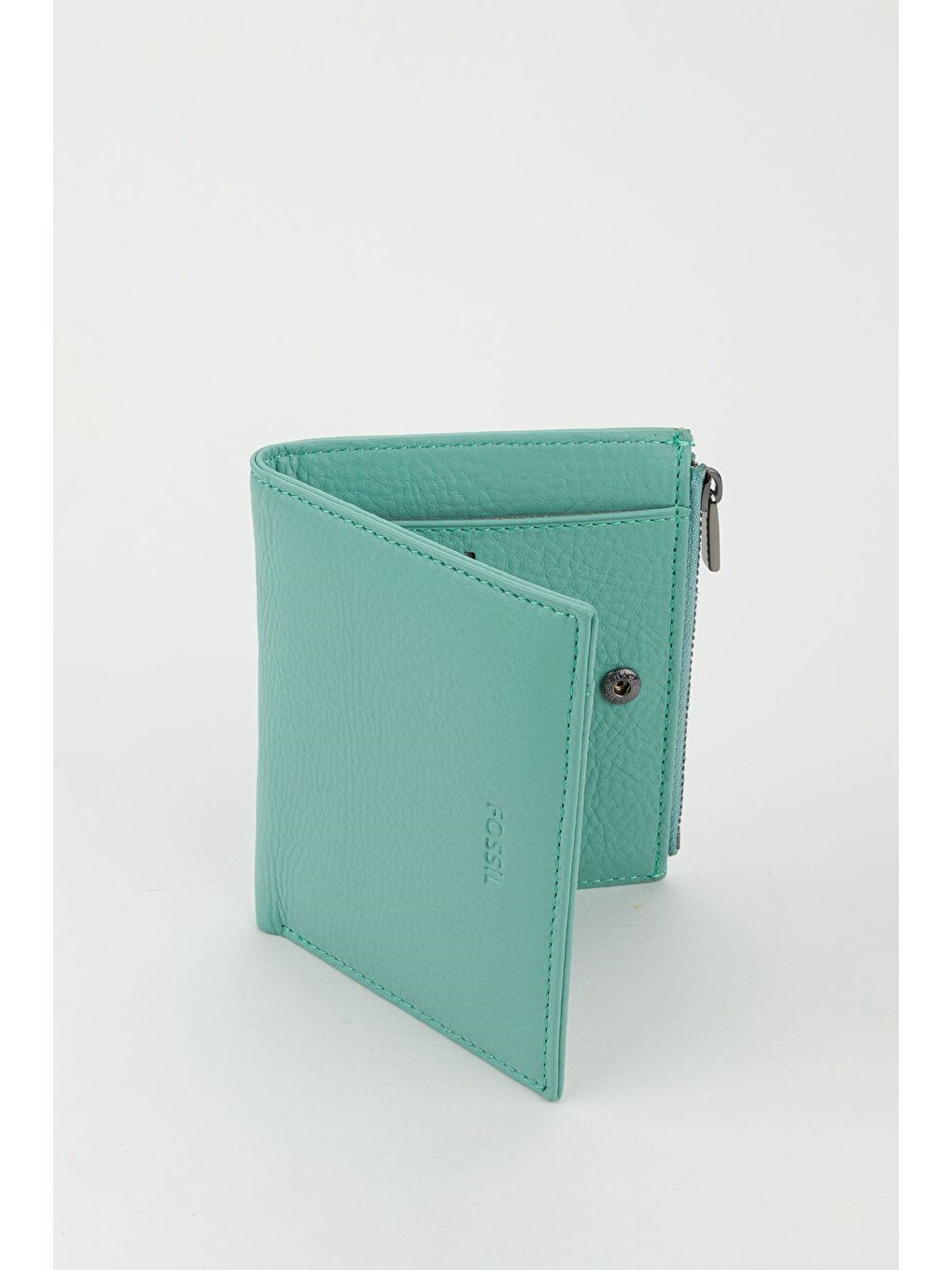 Turkuaz Kutulu Hakiki Deri Kırmızı Kadın El Portföyü Kartlık Cüzdan-2