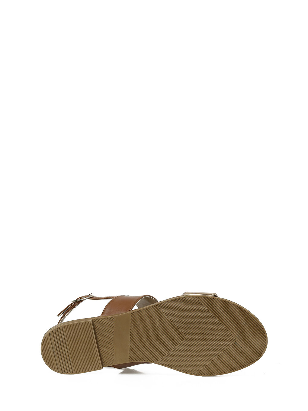 Kahverengi 25S-270 5FX Taba Kadın Düz Sandalet-5