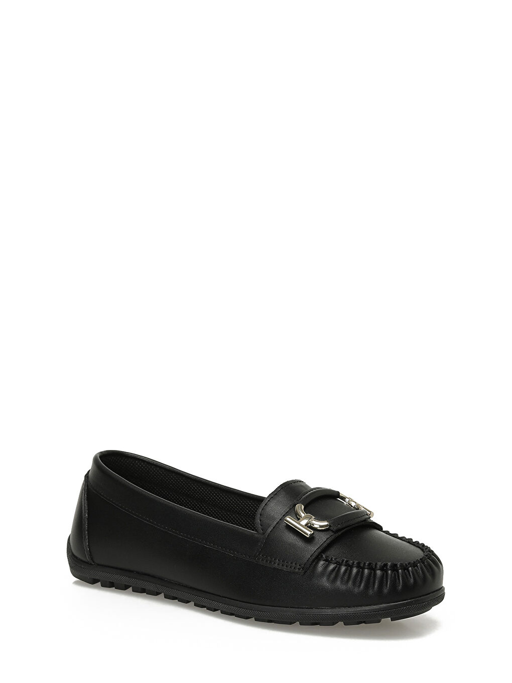 25K-2205 5PR Siyah Kadın Loafer-1