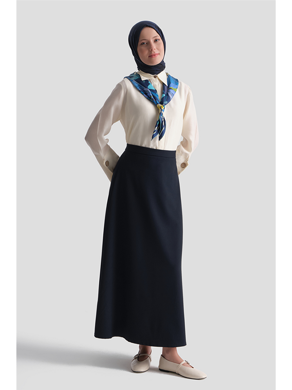 Basic Kalem Etek Lacivert-3