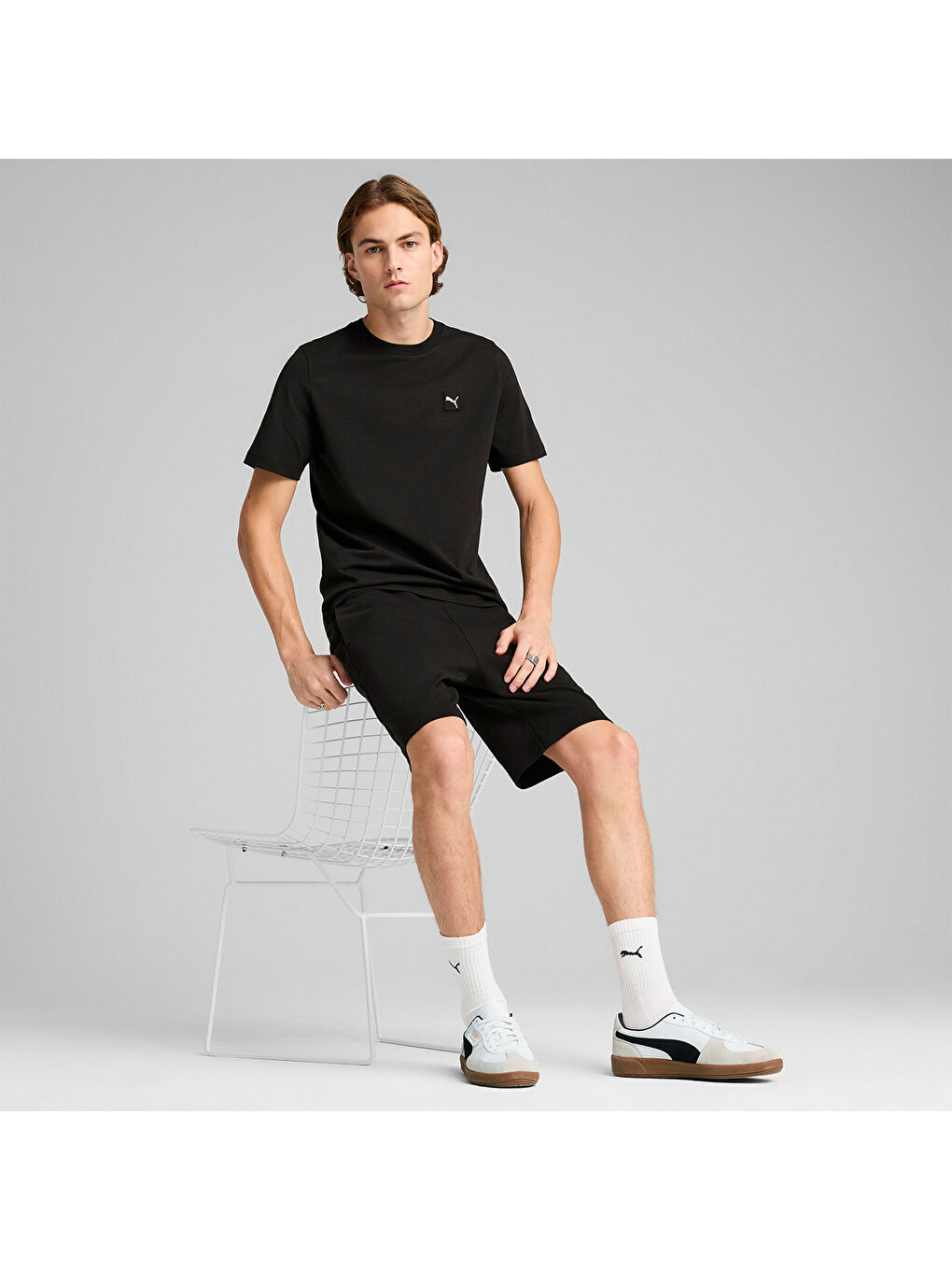 Essentials Elevated Erkek Siyah Tişört-2