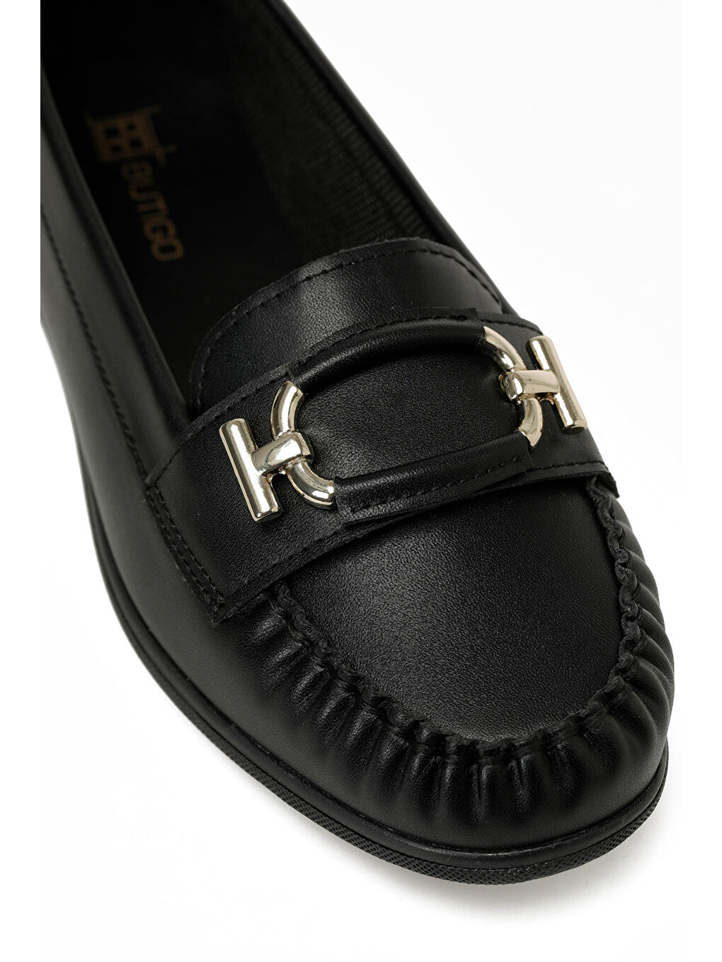 25K-2205 5PR Siyah Kadın Loafer-6