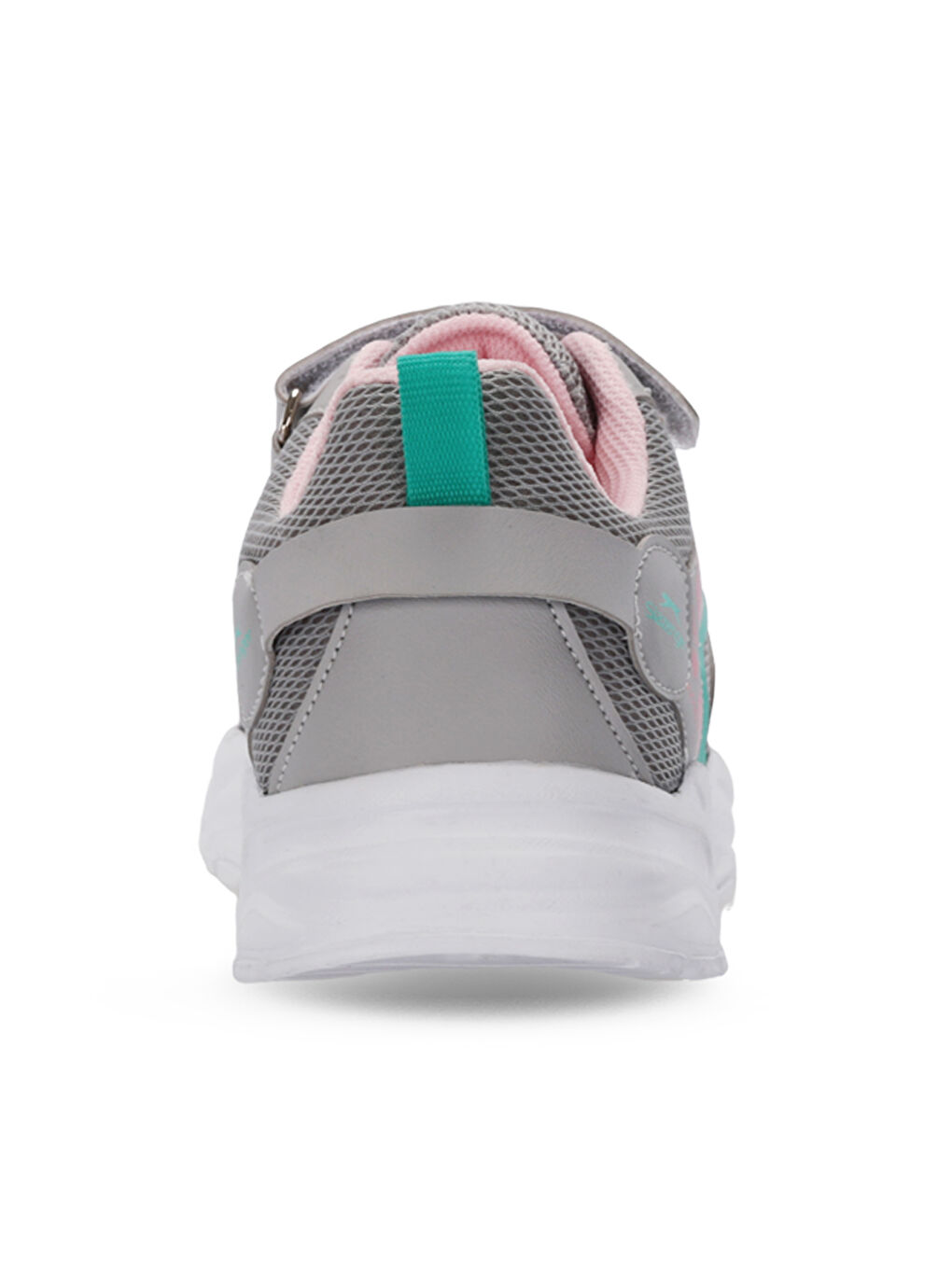 KANNER I Kız Çocuk Cırt Cırtlı Gri / Pembe Günlük Spor Ayakkabısı-5