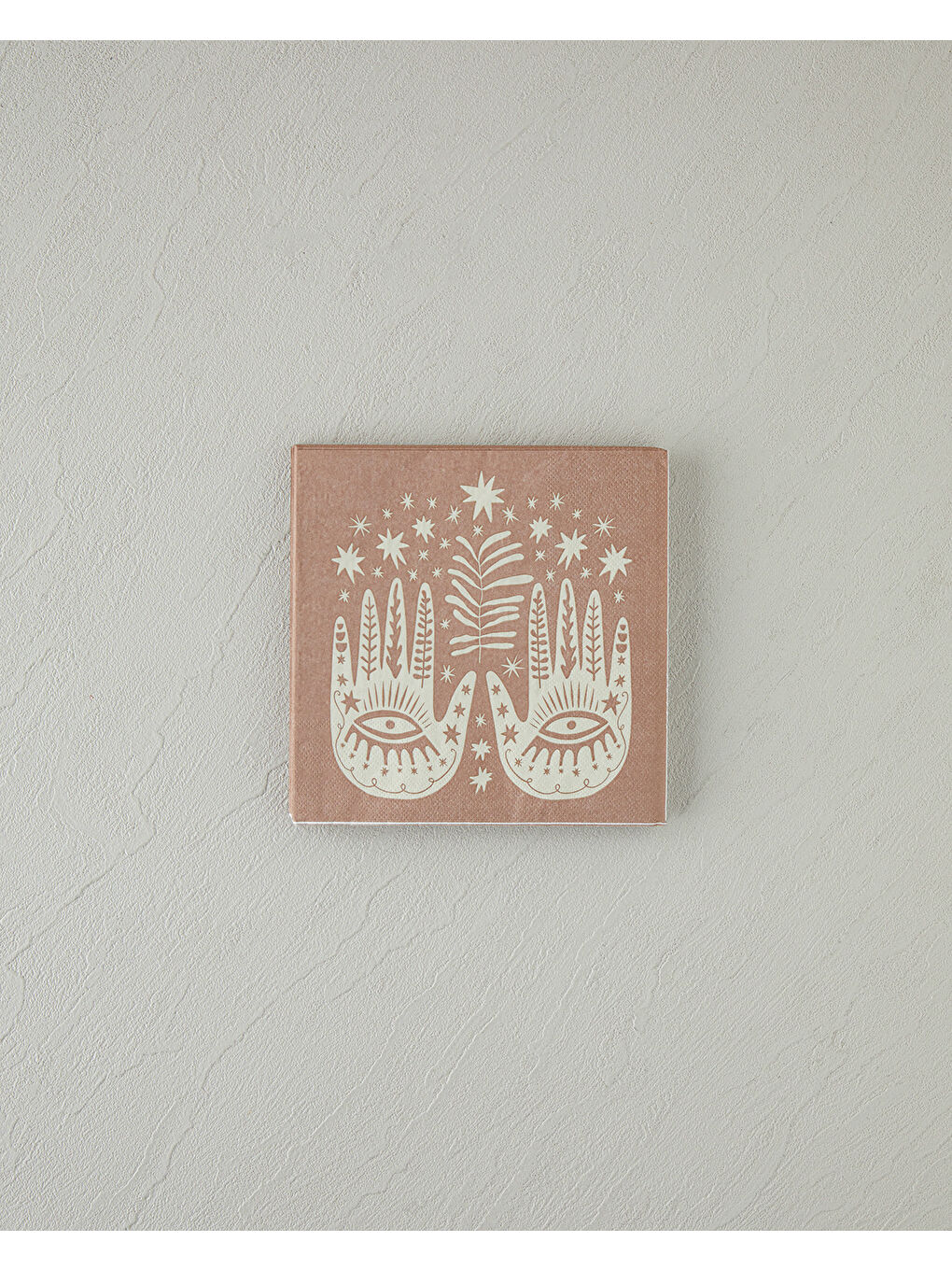 Pembe Talisman Hands 20'li Kağıt Peçete  Pudra