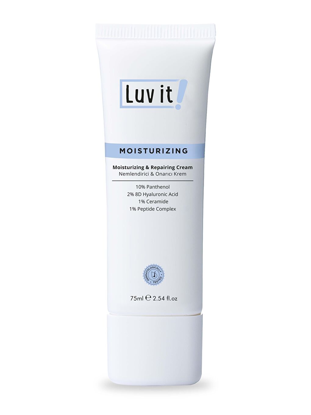 Luv it! Renksiz Nemlendirici & Onarıcı Krem 75ml - 2