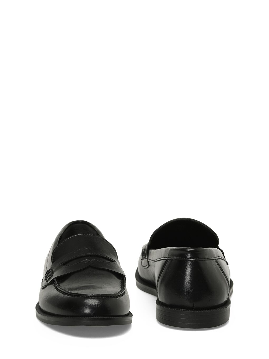 25K-2021 5PR Siyah Kadın Loafer-4