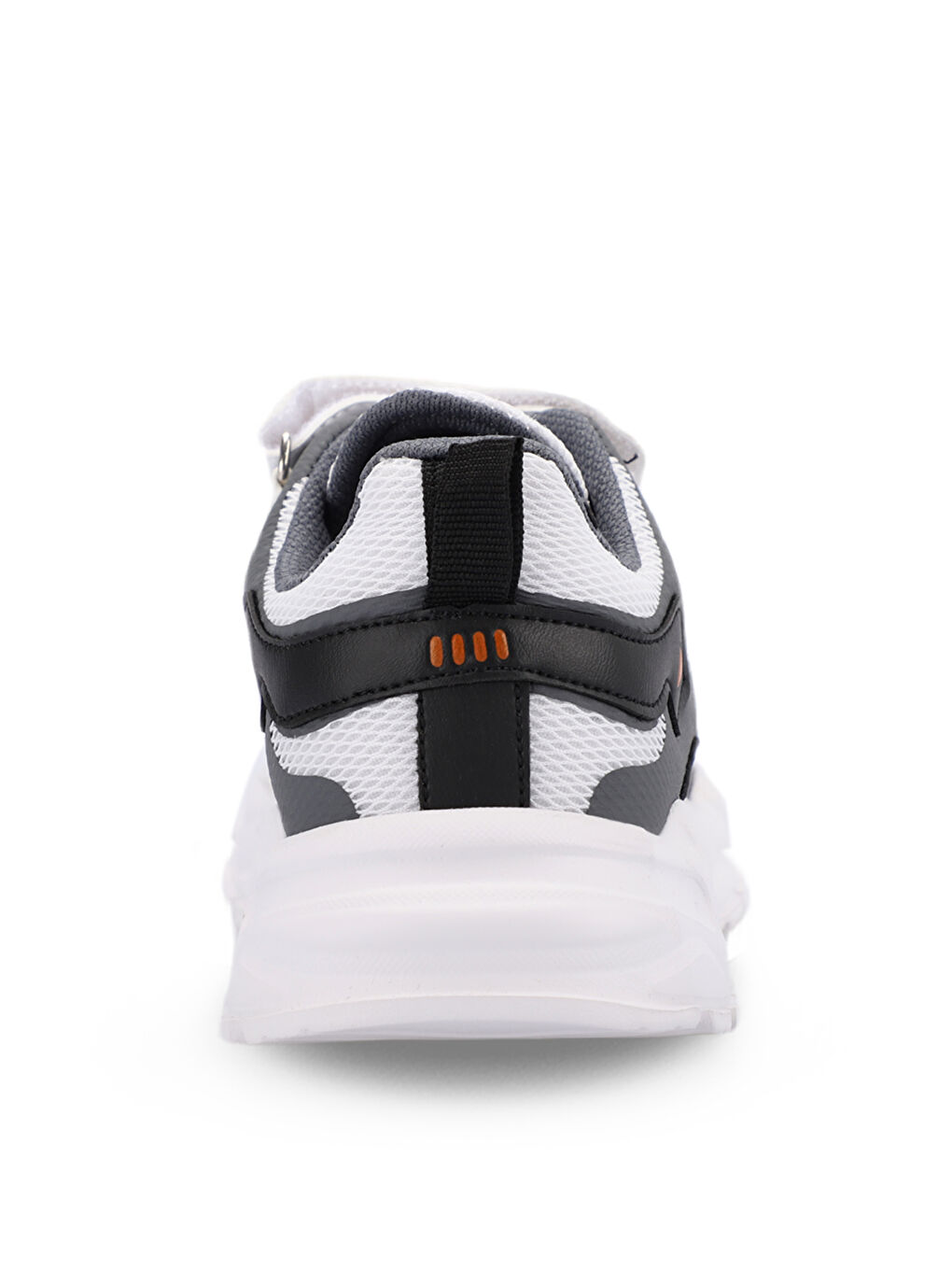 KAJAL I Kız Çocuk Cırt Cırtlı Beyaz / Siyah Sneaker-5