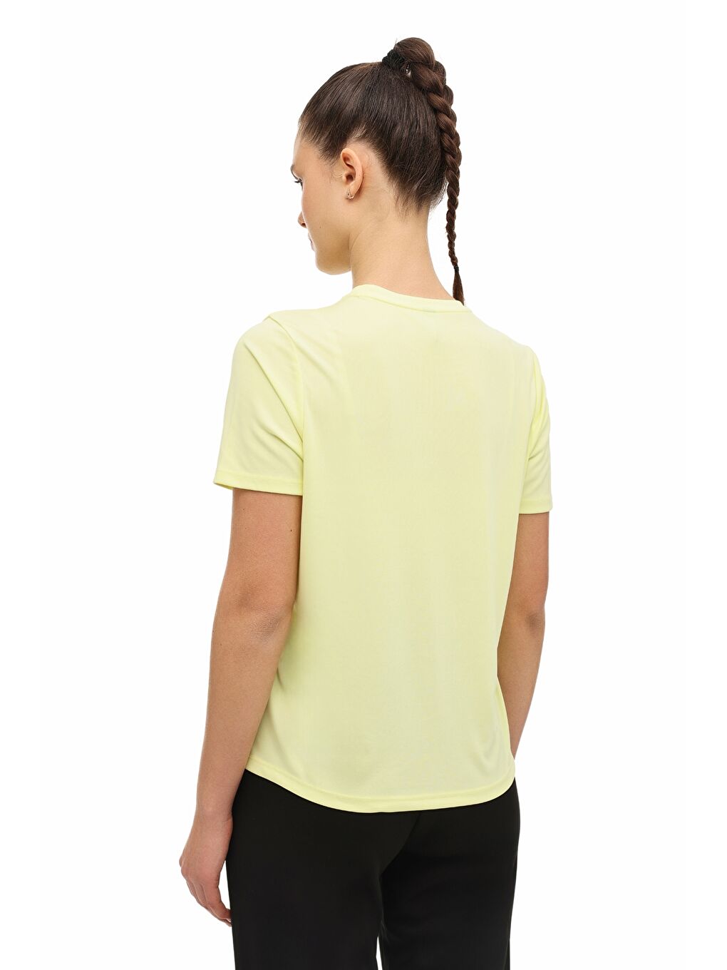 WB 11BELEN 6FX Sarı Kadın Kısa Kol T-Shirt-1