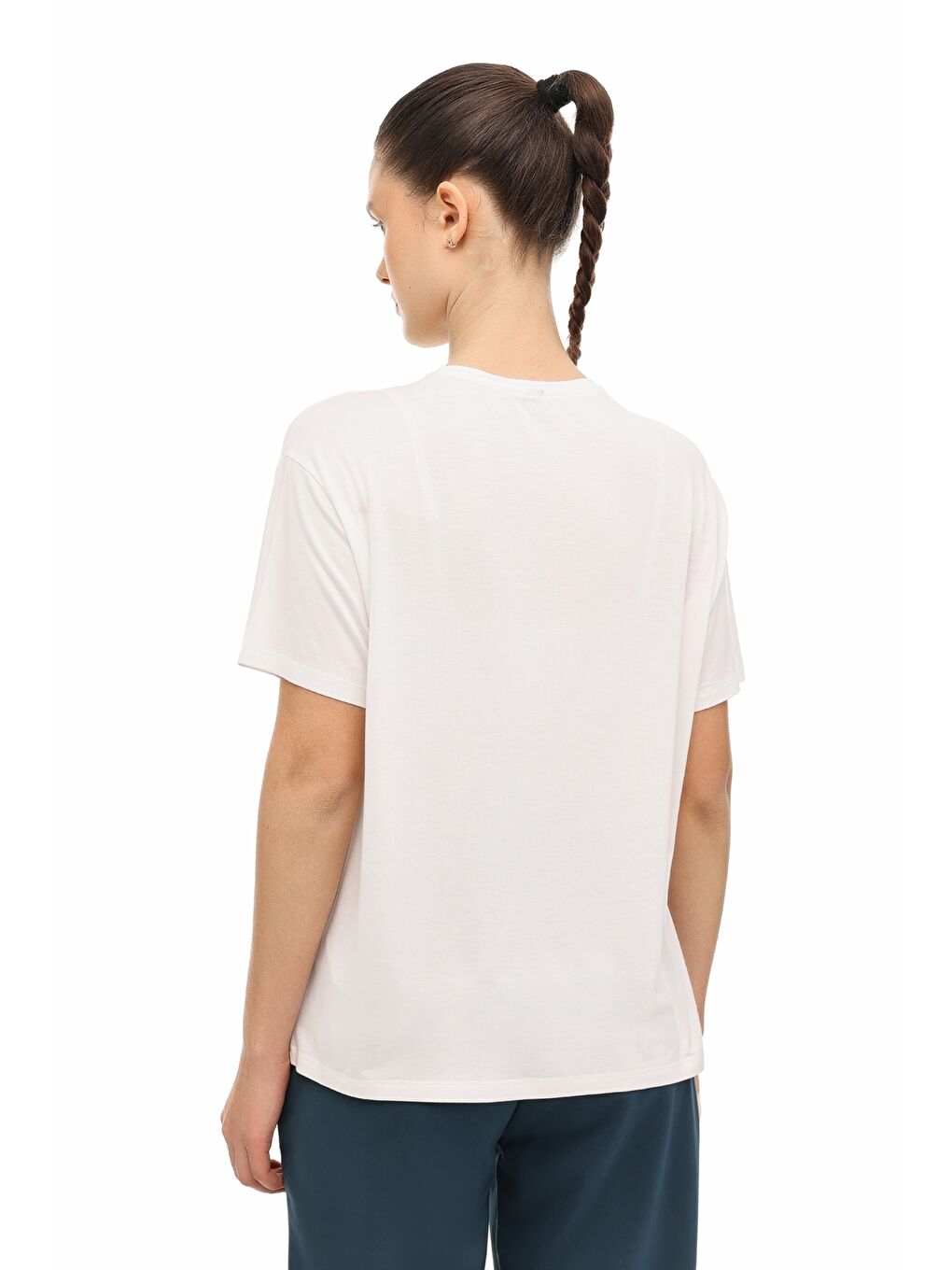 Bej WL 11PONTO 6FX Ekru Kadın Kısa Kol T-Shirt-1