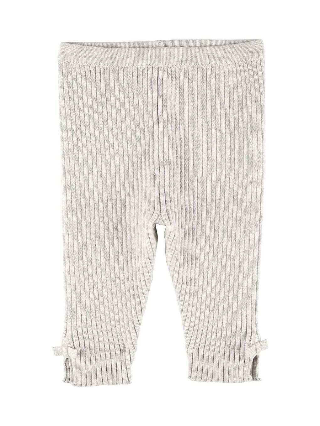 Kız Bebek Tayt Açık Gri