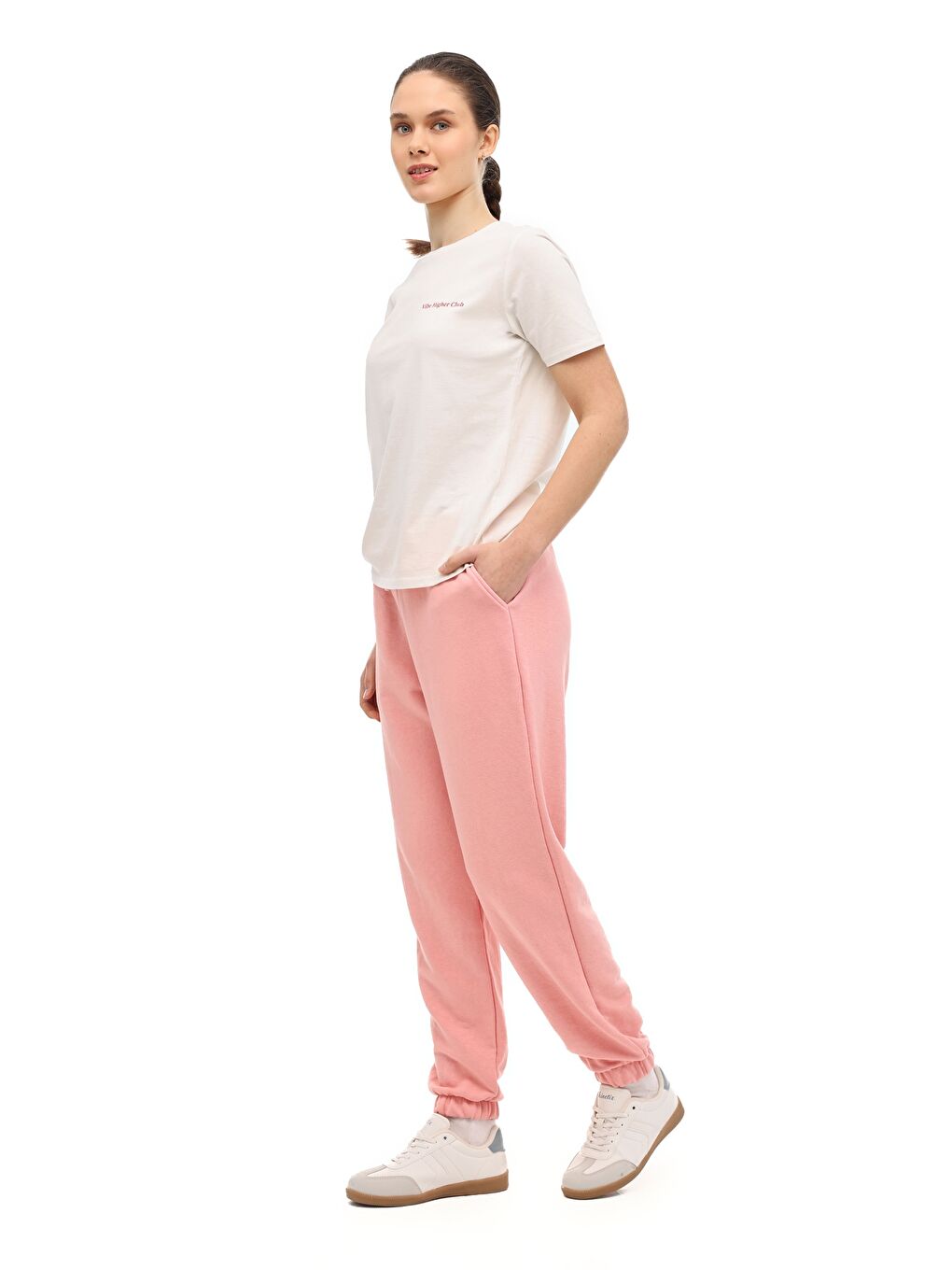 WB 22BELLA-P 6FX Pembe Kadın Eşofman Altı-2