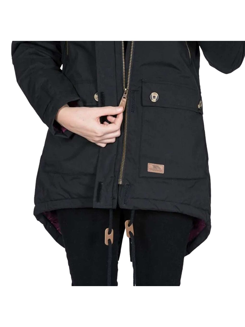 Clea - Tp50 Kadın Siyah Outdoor Ceketi-2