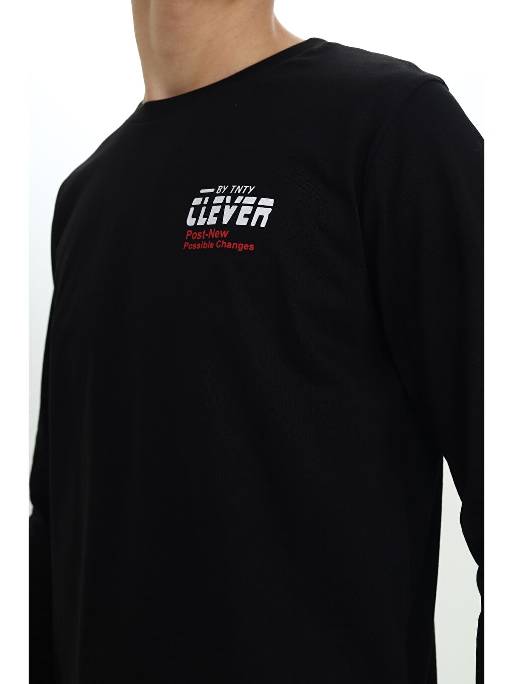 Siyah Erkek Çocuk Baskılı Tişört-2