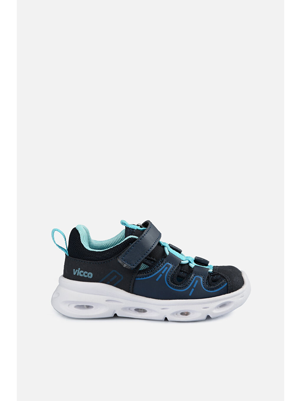 Yuki Işıklı Erkek Bebek Lacivert Spor Ayakkabı