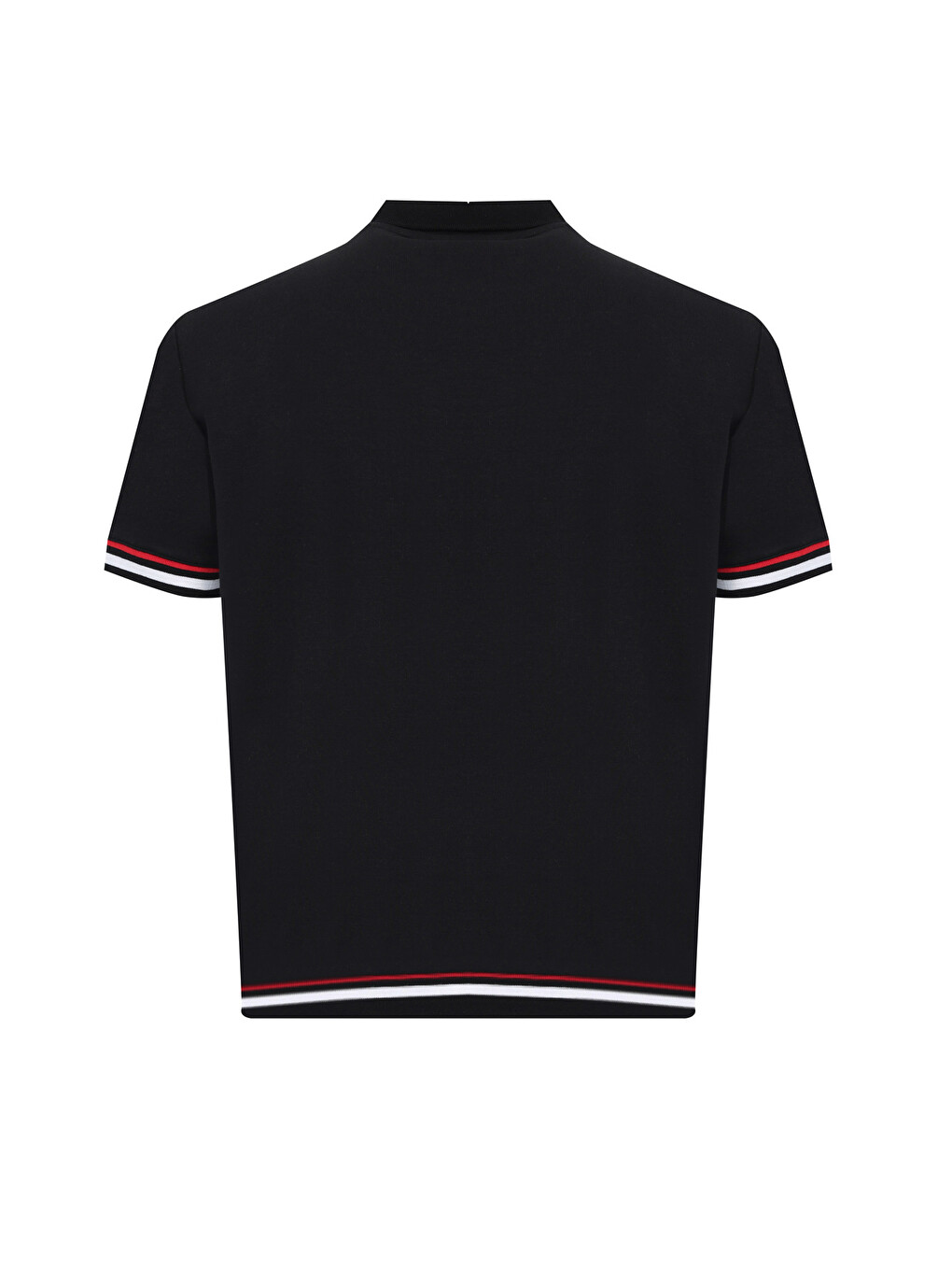 Siyah Erkek Kısa Kol T-Shirt-1