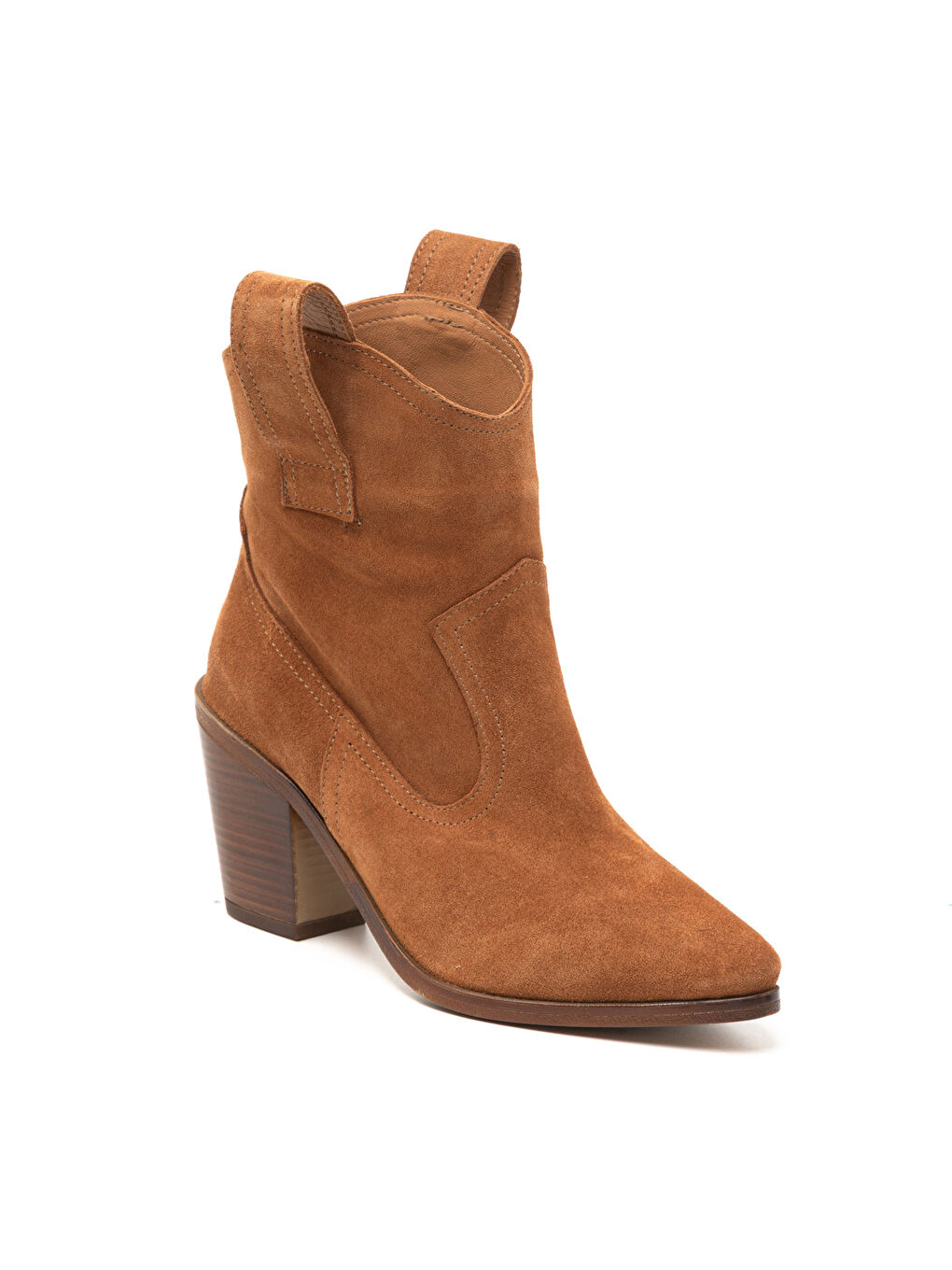 Kahverengi Kadın Bot RC-25K-001-R17301 Taba Süet 836-1
