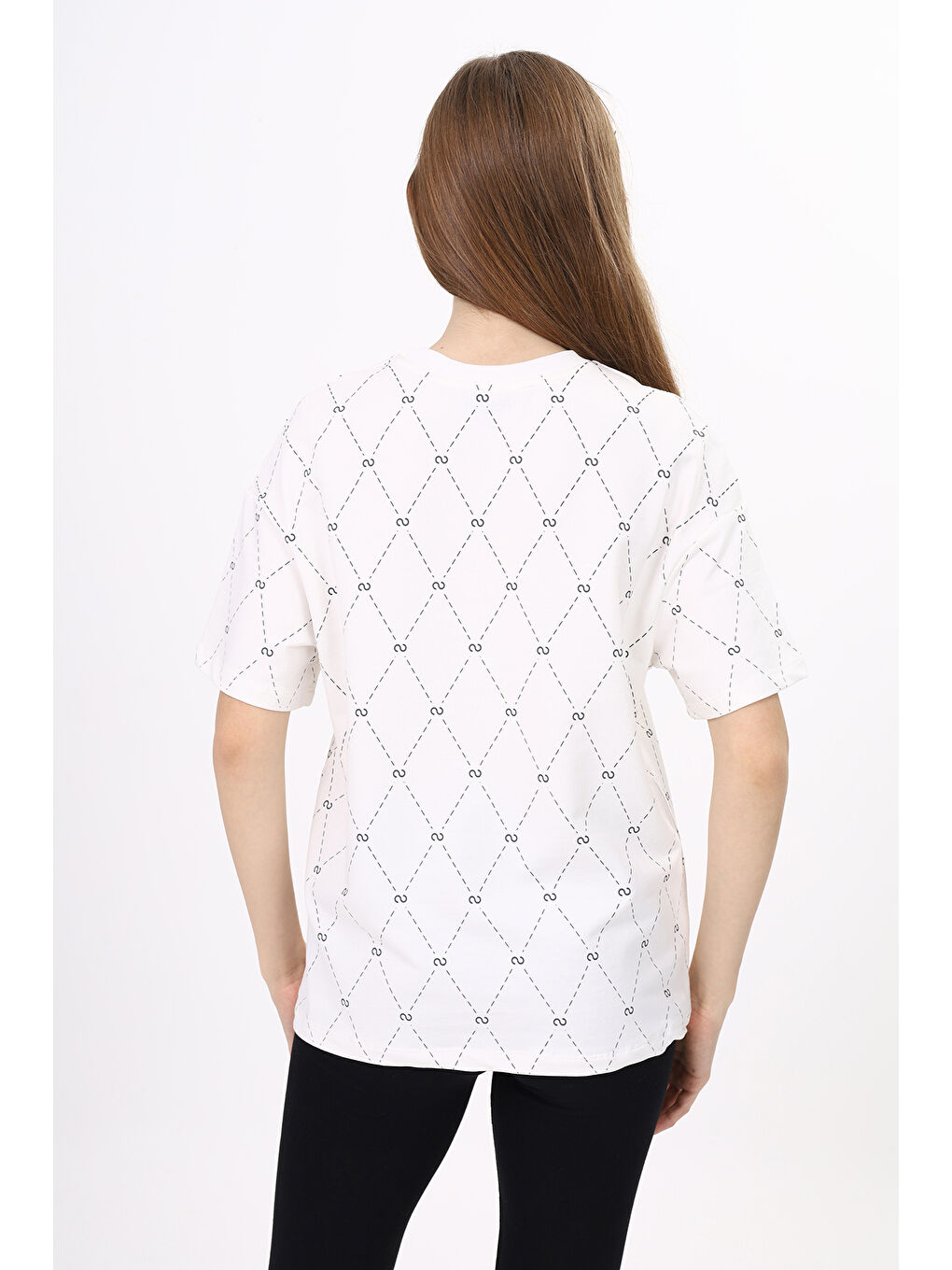 Ekru Unisex Çocuk Baskılı Tişört-5