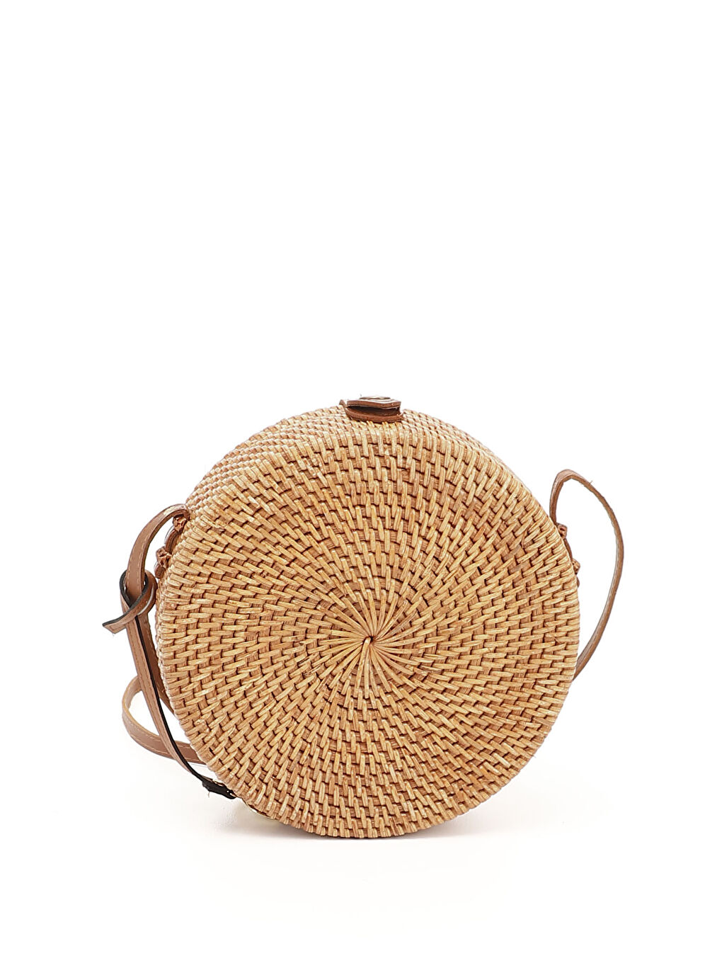 Haki Kadın HAKİ-TABA Hasır Örgülü Uzun Askılı Omuz Çantası-2