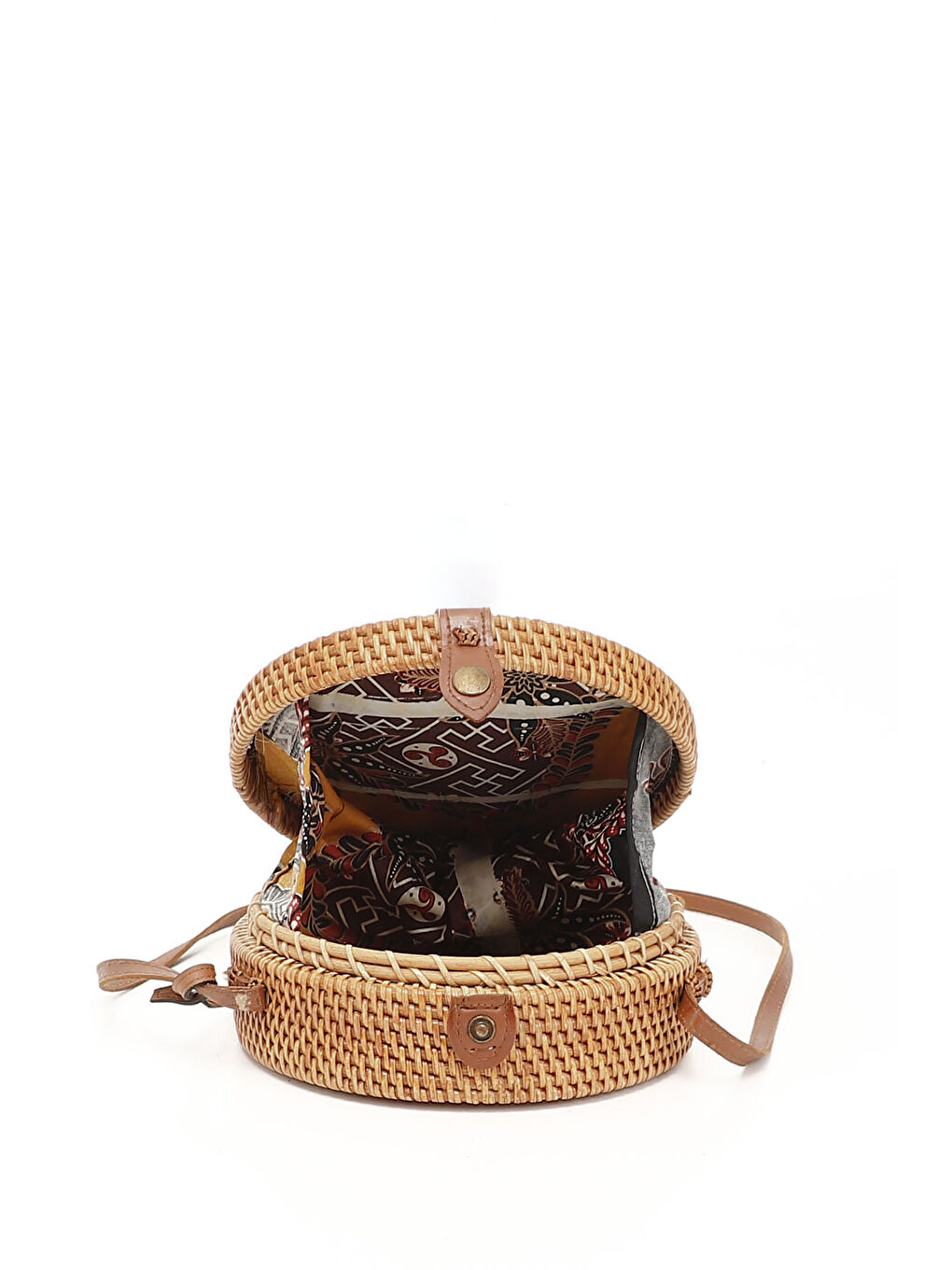 Haki Kadın HAKİ-TABA Hasır Örgülü Uzun Askılı Omuz Çantası-3