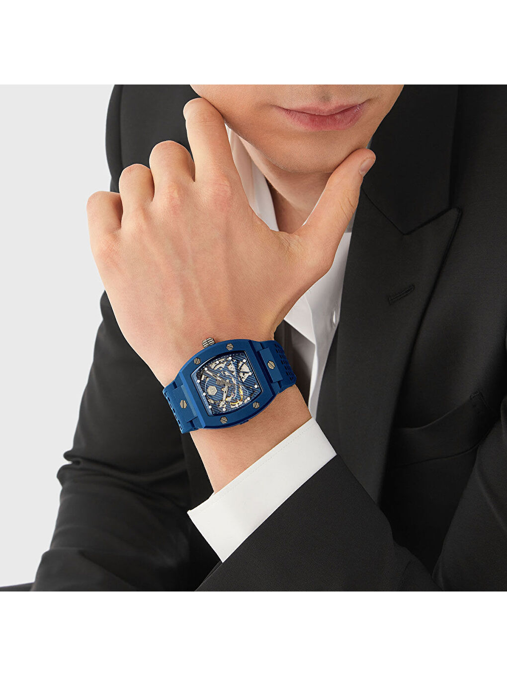 Lacivert PWVBA0323 Erkek Kol Saati-4