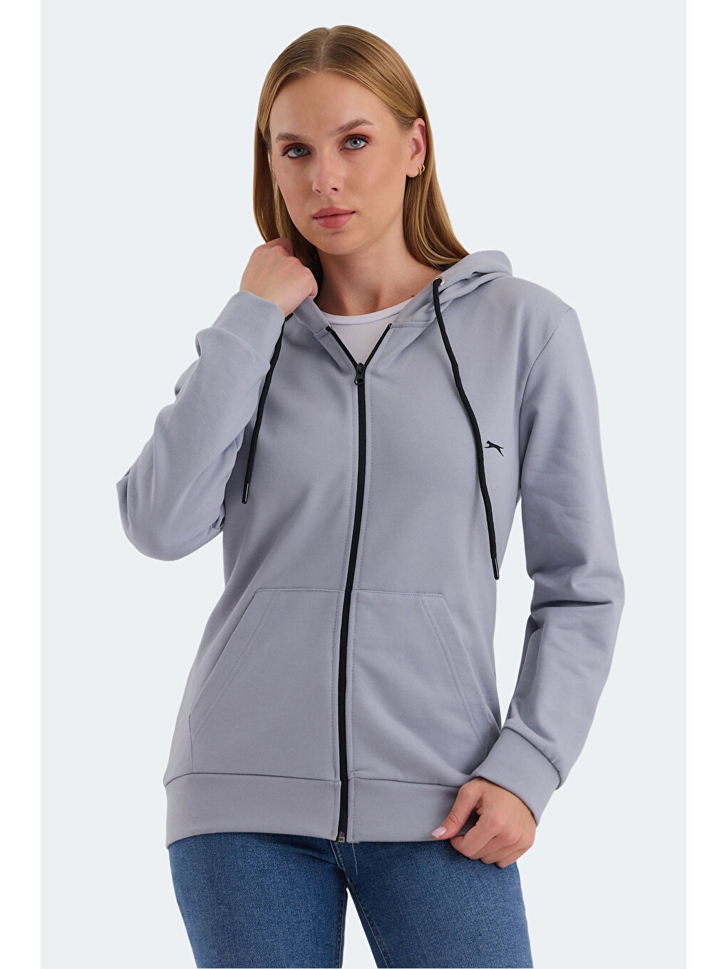 KATYA Kadın Sweatshirt Gri-5