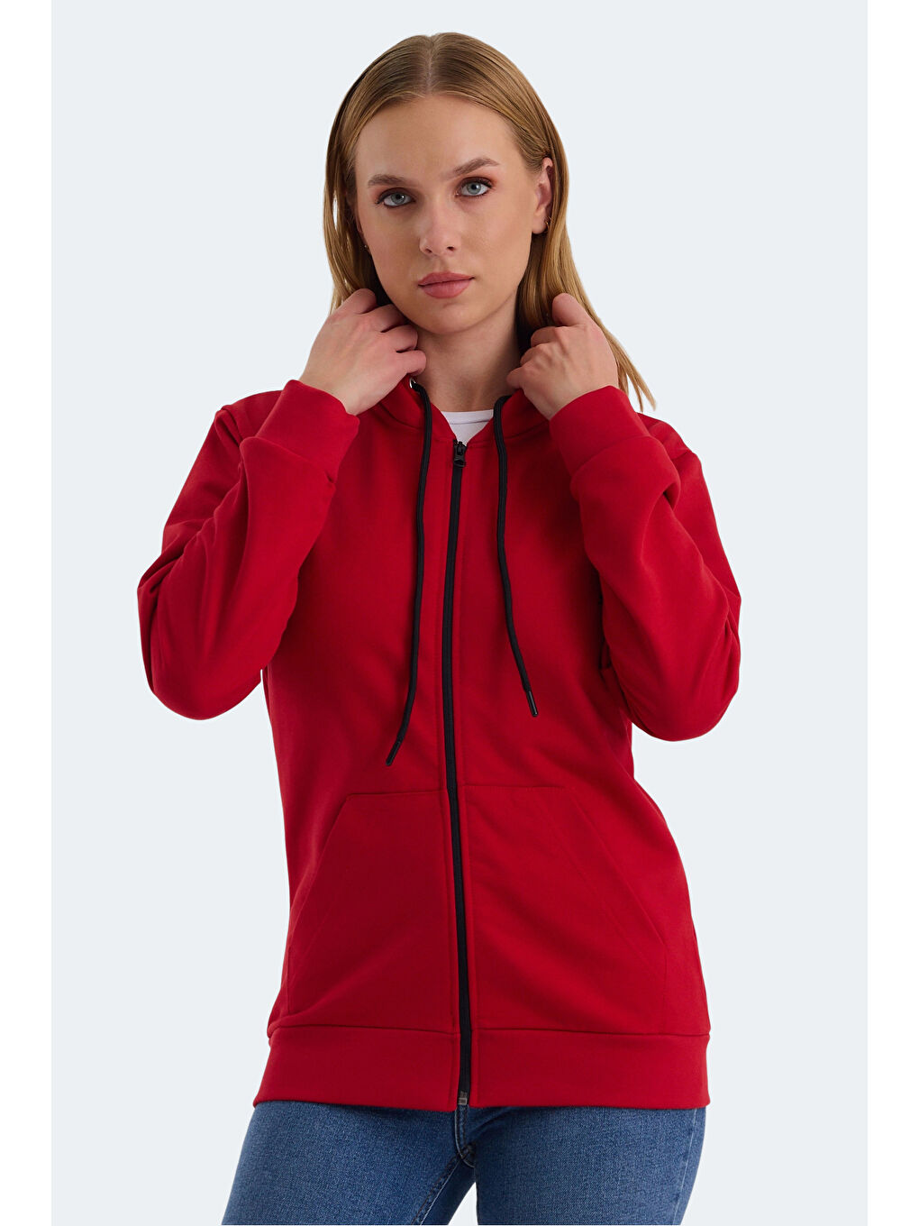 KATYA Kadın Sweatshirt Kırmızı-5