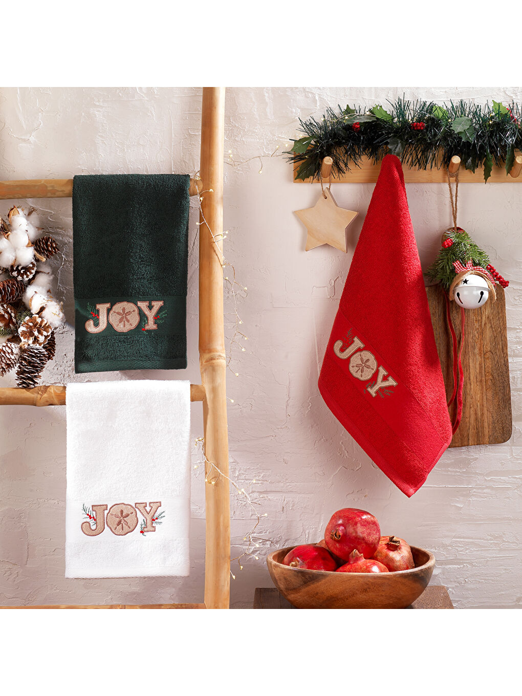 SCHAFER Home Joy Kurulama Bezi 40x60 Cm-Yeşil
