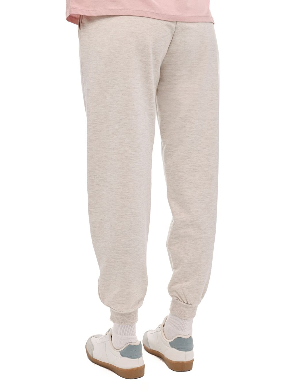 Bej WB 22BIANCA-P SN86 6FX BEJ MELANJ Kadın Eşofman Altı-1