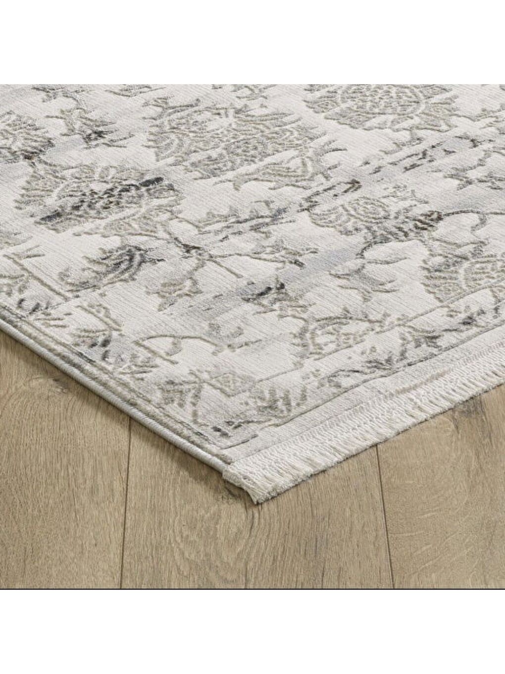 London Soft Tozumaz Antialerjik Halı - Gri - 120x180 cm-2