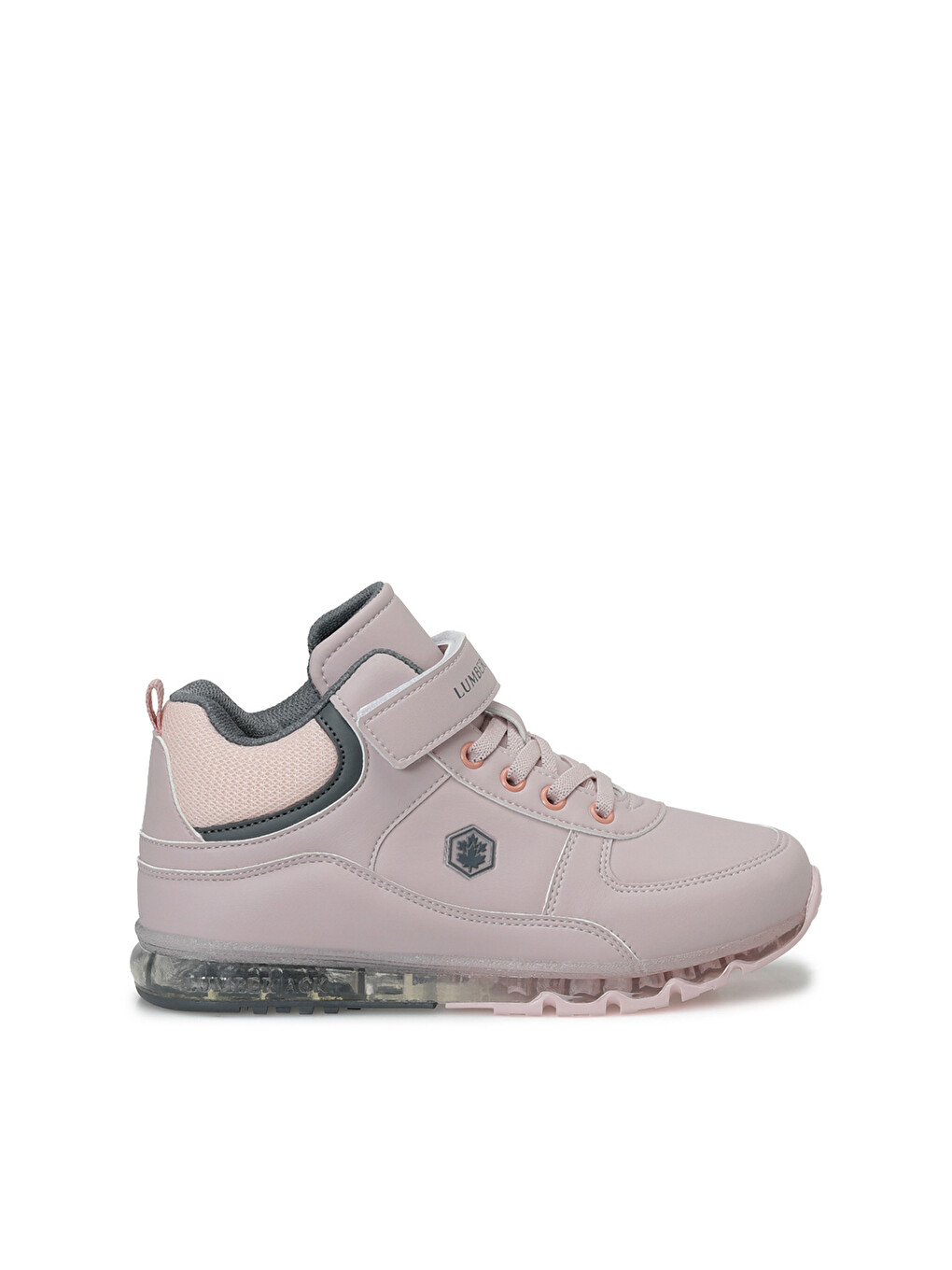 Pembe Cap Hı Pudra Kız Çocuk High Sneaker