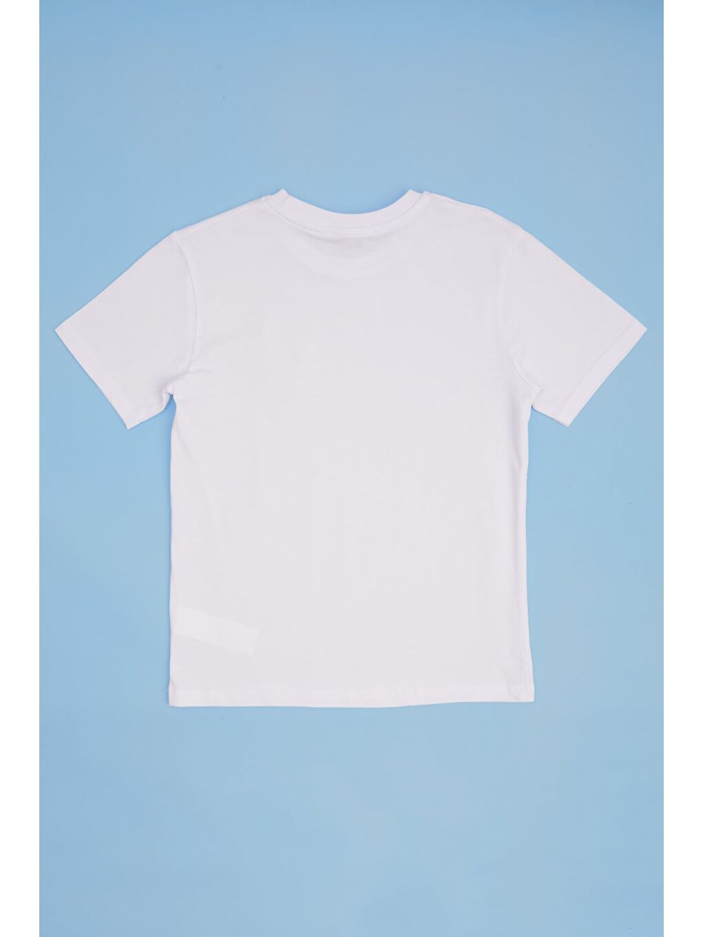 Beyaz Lıke You Cool Yazı Baskılı Erkek Çocuk Tişört-1