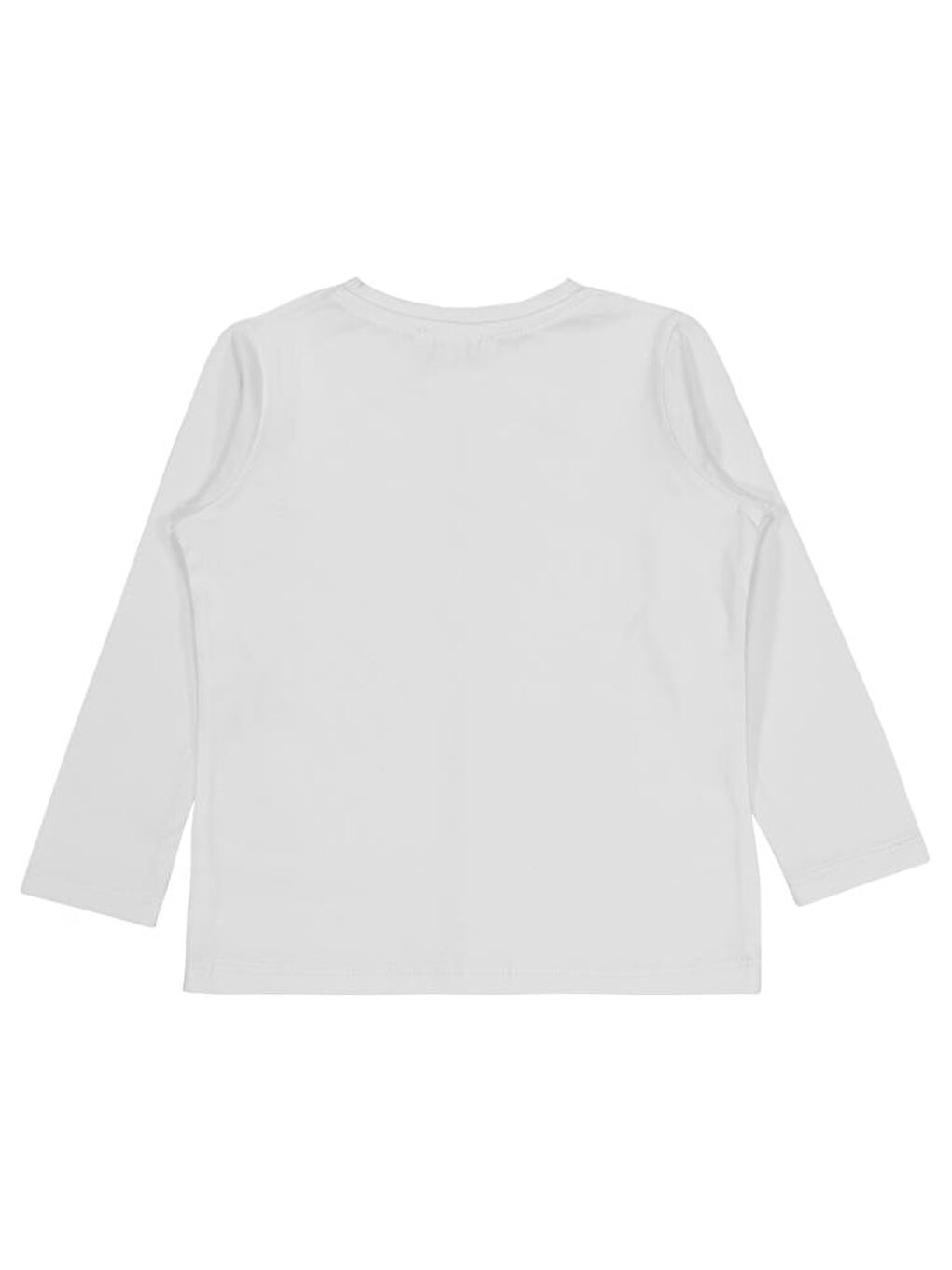 Girls Basic 2-5 Yaş Sweatshirt - Beyaz 2-3 Yaş-1