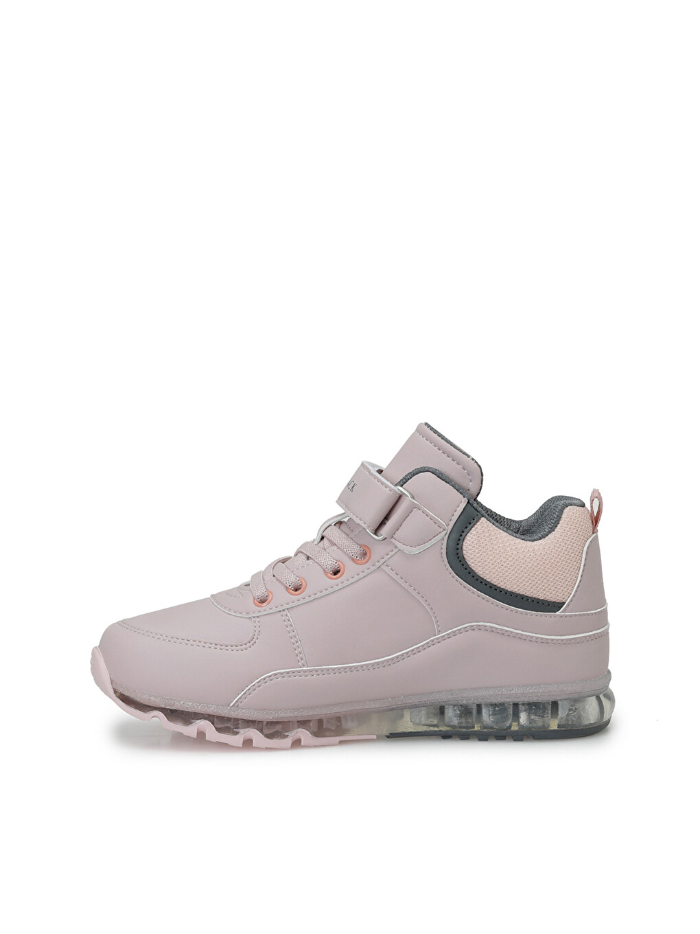 Pembe Cap Hı Pudra Kız Çocuk High Sneaker-2