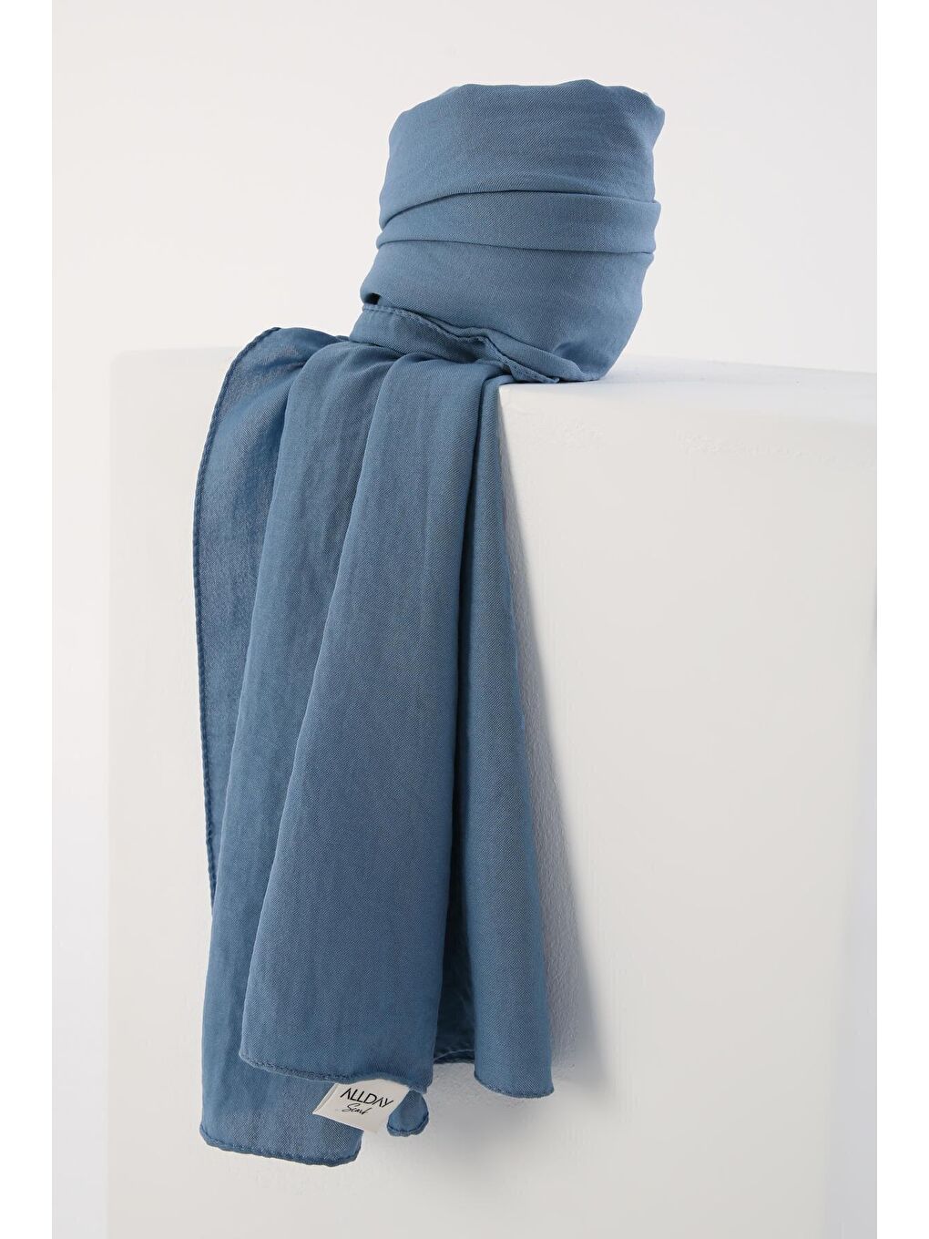 Mavi Okyanus Pamuklu Kraş Şal-3