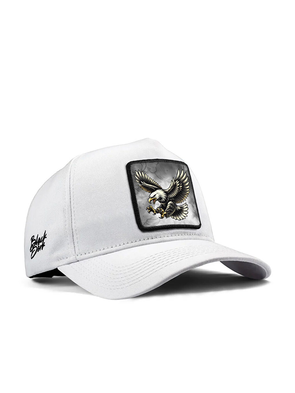 Kartal Logolu Beyaz Beyzbol Şapka