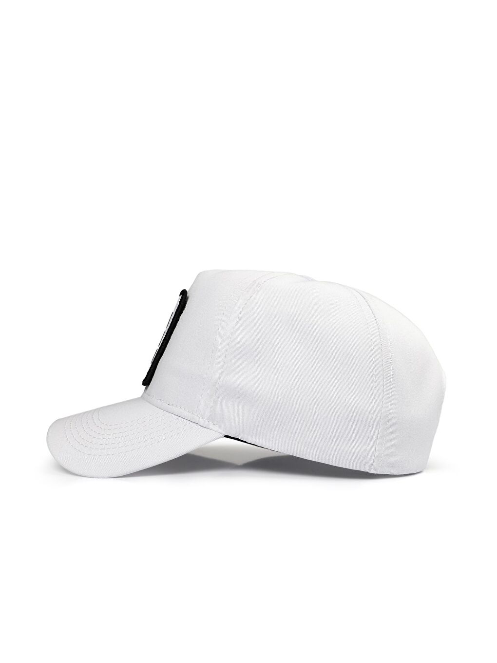 Kartal Logolu Beyaz Beyzbol Şapka-3