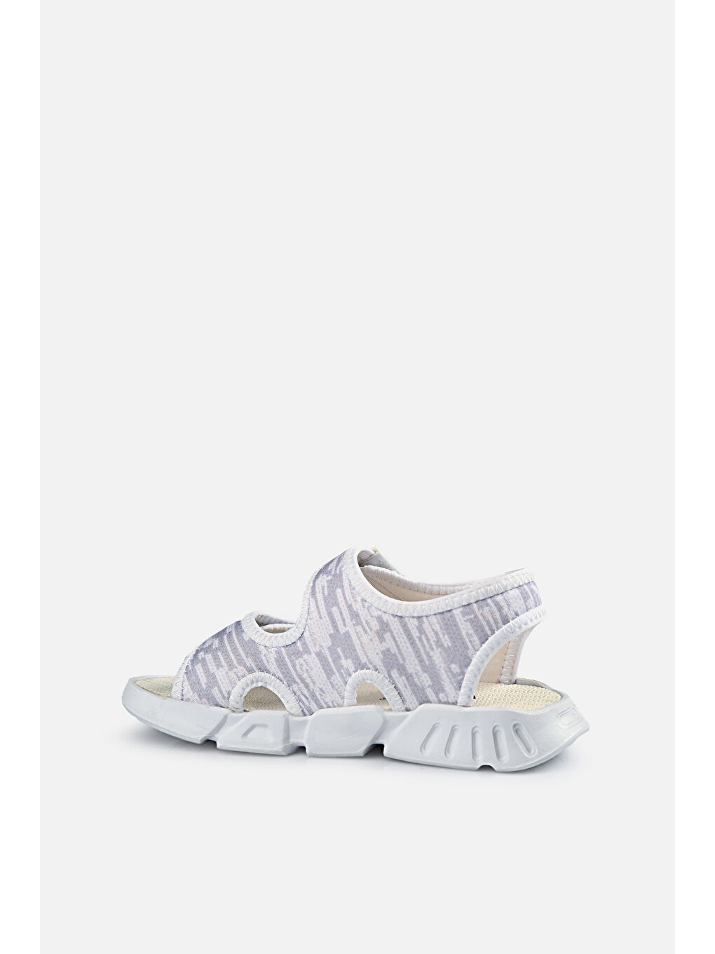 Kuki Hafif Unisex Çocuk Beyaz Sandalet-2