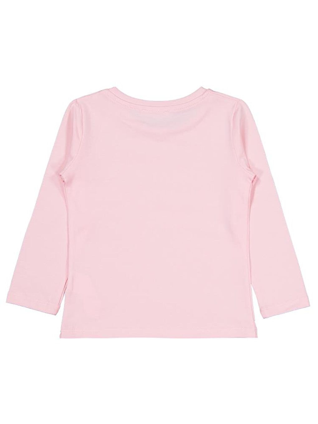 Girls Leopar Baskılı 2-5 Yaş Sweatshirt - Pembe 4-5 Yaş-1