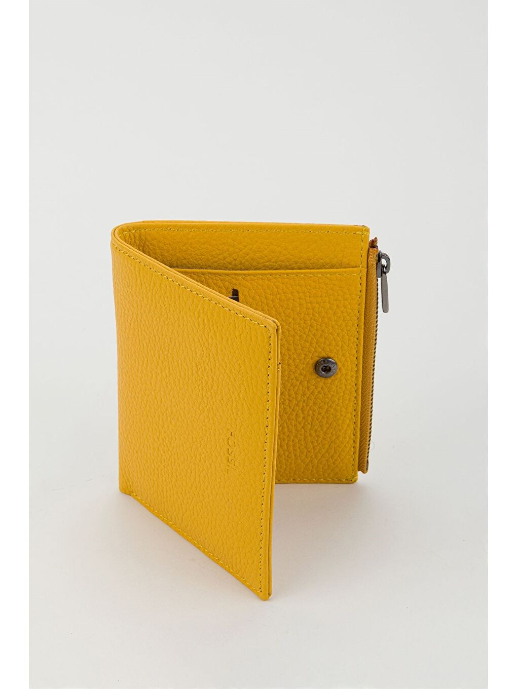 Sarı Kutulu Hakiki Deri Kırmızı Kadın El Portföyü Kartlık Cüzdan-2