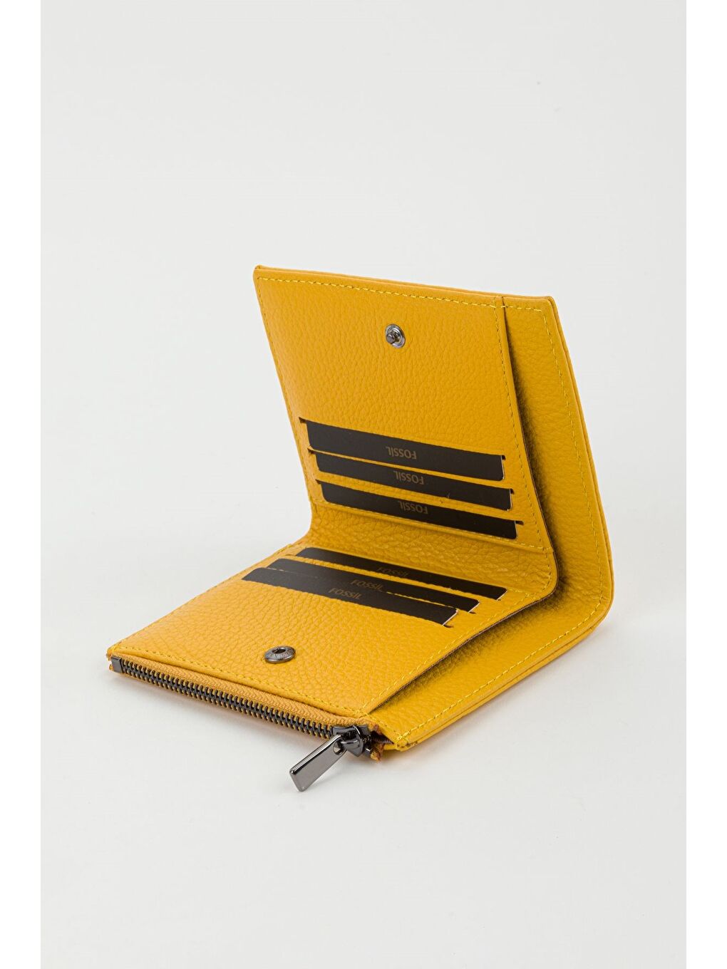 Sarı Kutulu Hakiki Deri Kırmızı Kadın El Portföyü Kartlık Cüzdan-3