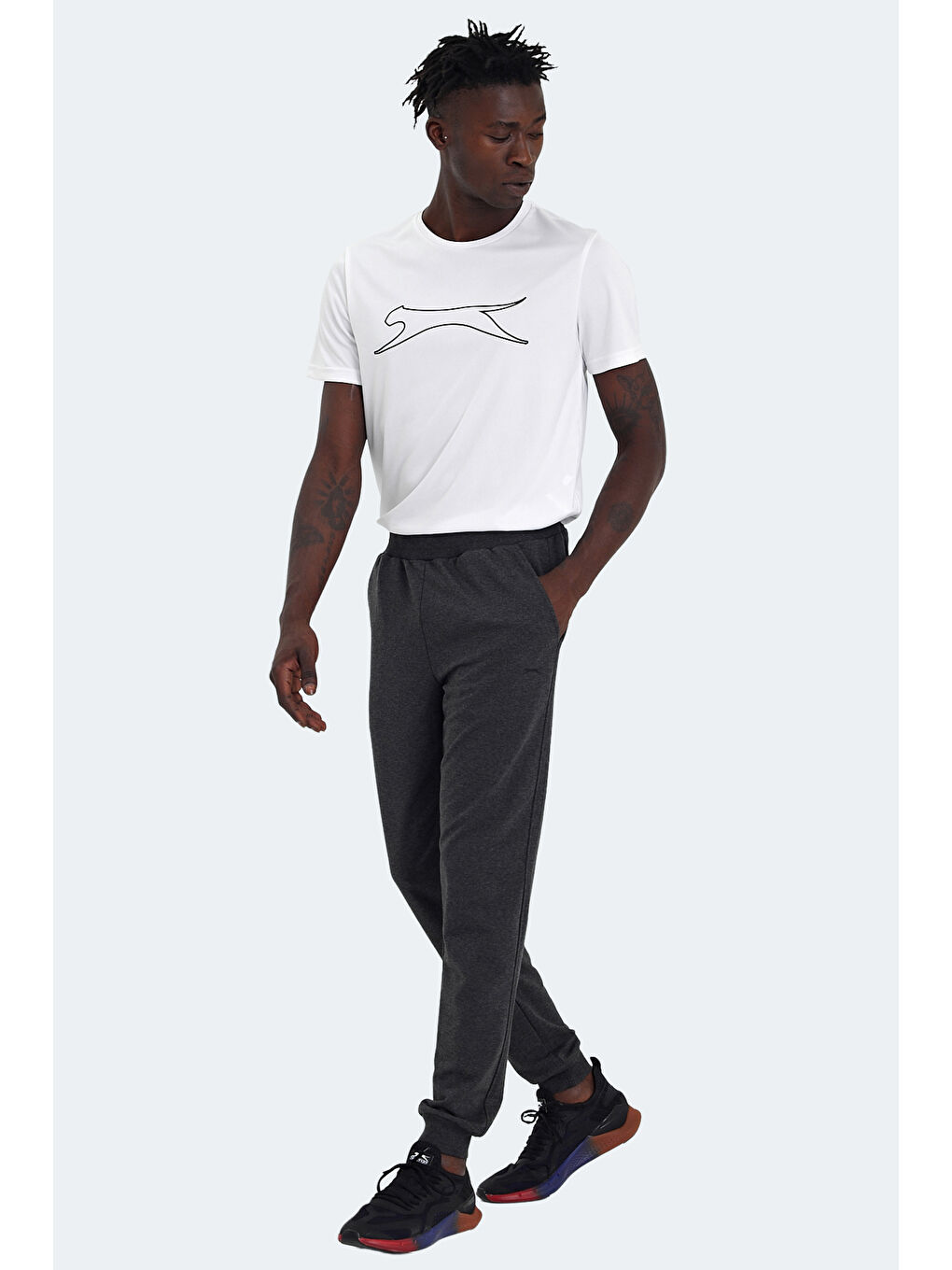 RAIN Erkek Eşofman Altı Koyu Gri-6