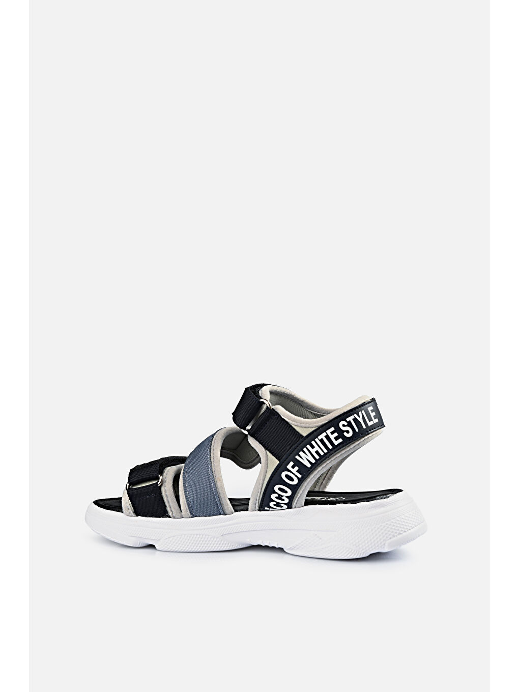 Mavi Chester Armalı Erkek Çocuk Jean Sandalet-2