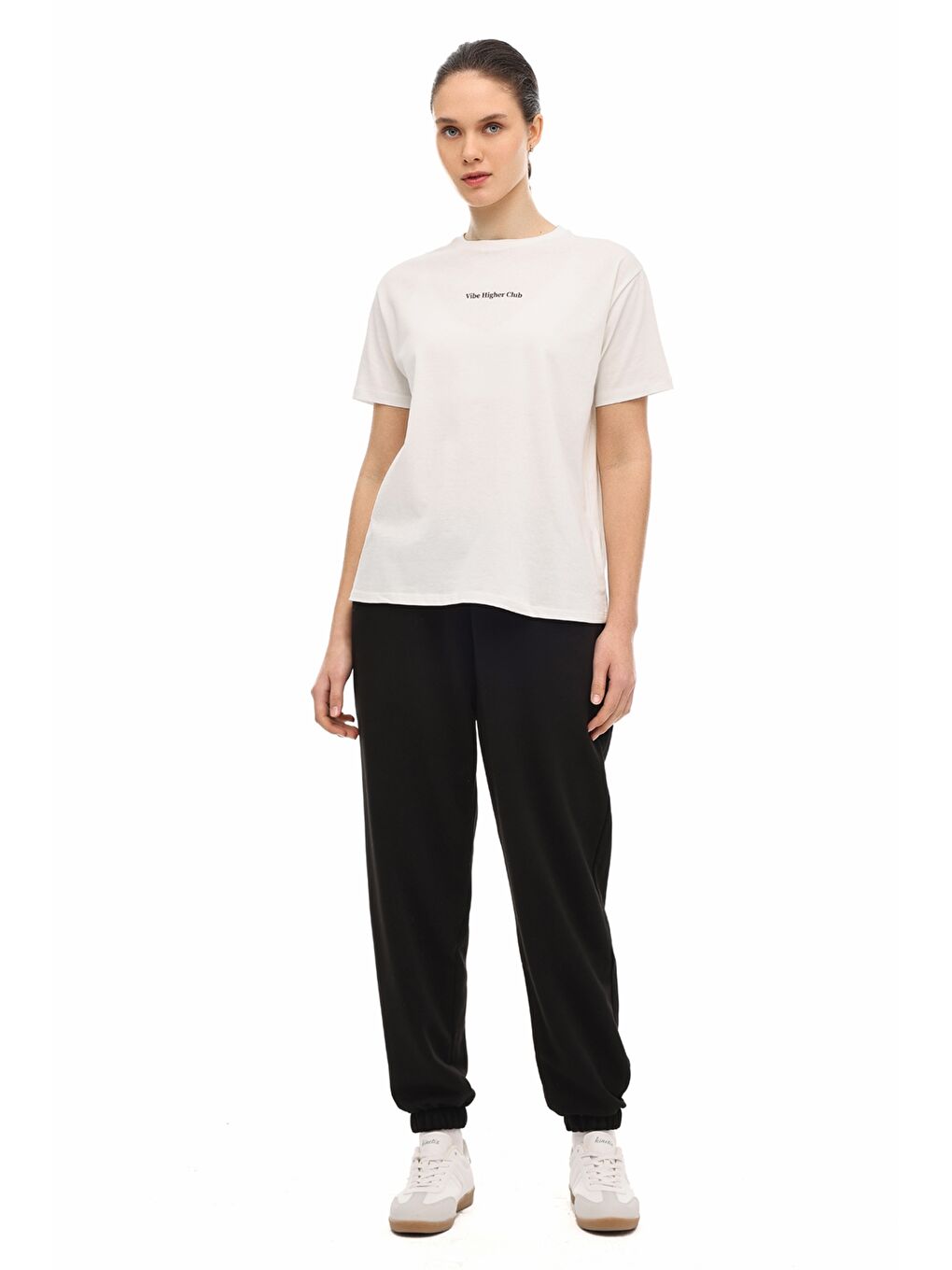 WB 22BELLA-P 6FX Siyah Kadın Eşofman Altı-2