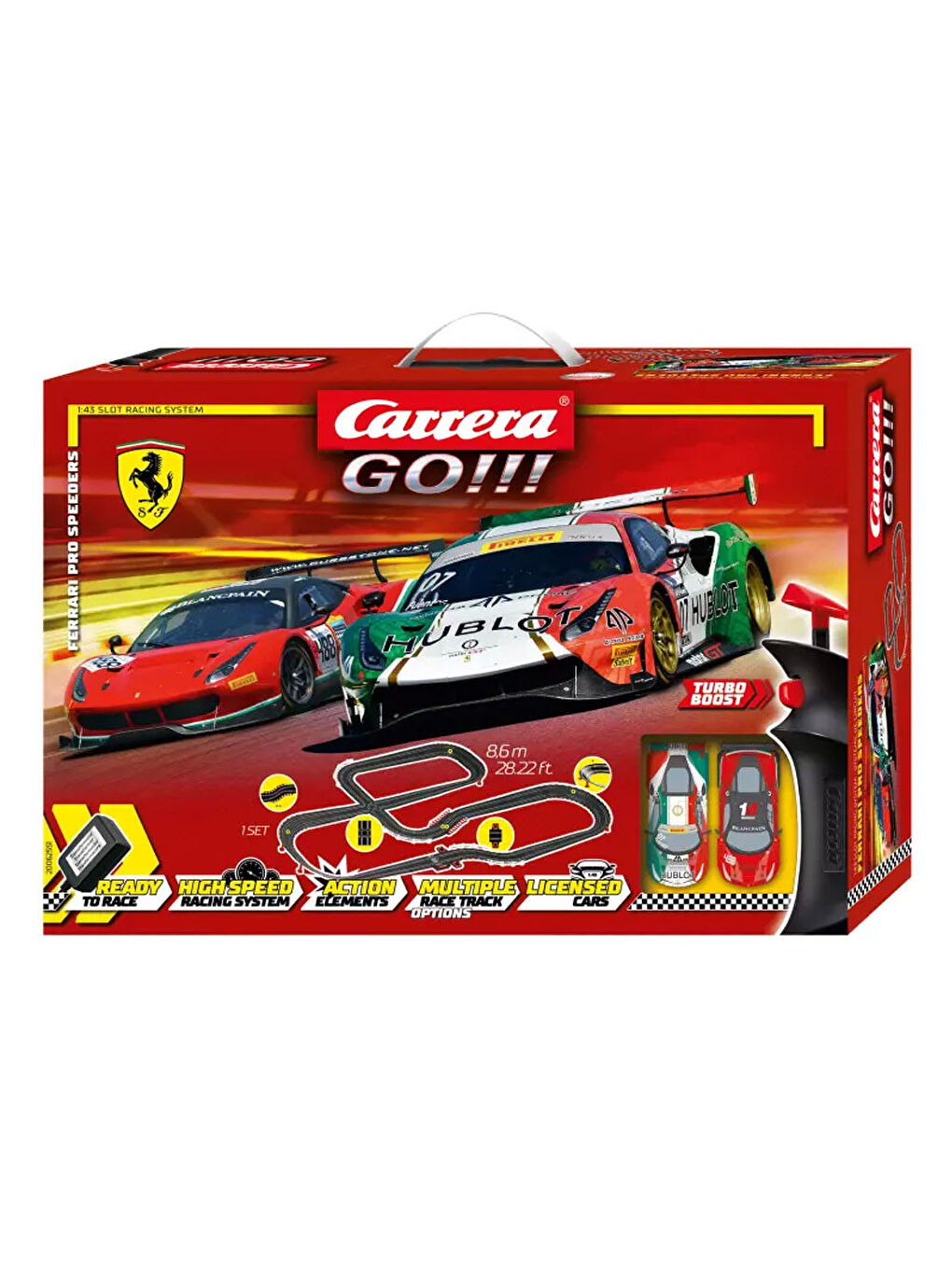 Carrera Renksiz GO Ferrari Pro Yarışçılar 62551