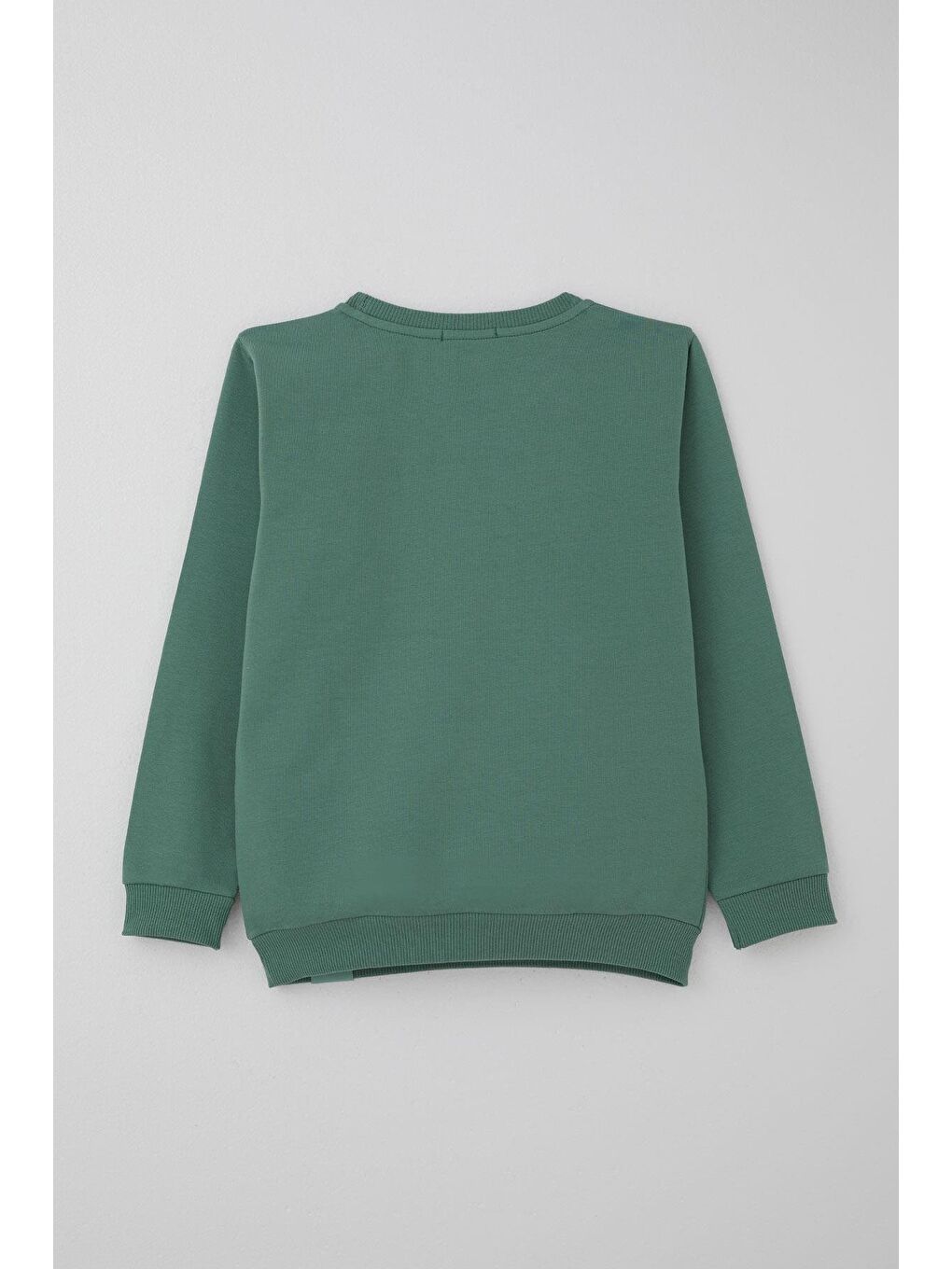 Erkek Çocuk Eşofman Takımı Yazı Baskılı Petrol Yeşili (4-8 Yaş)-3