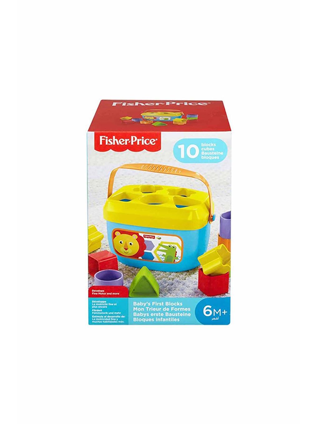 FISHER PRICE Beyaz-Renklibaskı Renkli Bloklar Ffc84 - 1