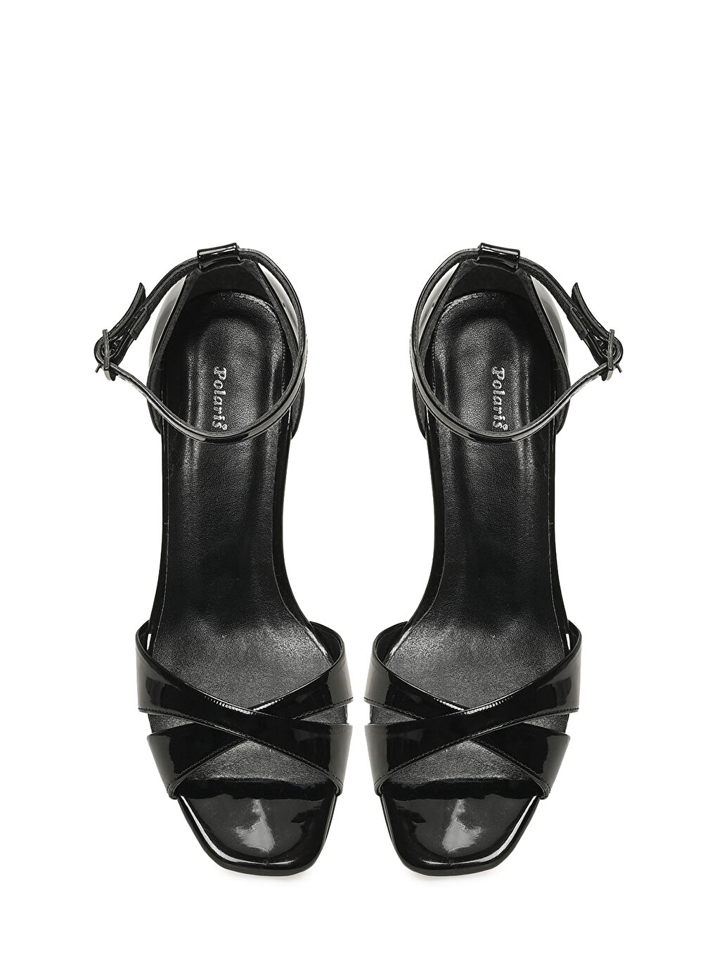 327114.Z 6FX Siyah Kadın Topuklu Sandalet-3